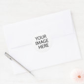 Sticker Rond Goofy arc-en-ciel google yeux poker puce modifiée  (Enveloppe)
