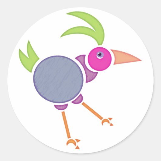 Sticker Rond Gooney Bird (Devant)