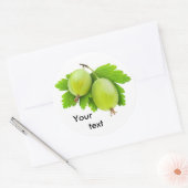Sticker Rond Gooseberries (Enveloppe)
