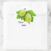 Sticker Rond Gooseberries (Sac)