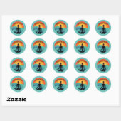 Sticker Rond Goosfraba Skelly (Feuille)