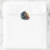 Sticker Rond Gordon Setter (Sac)