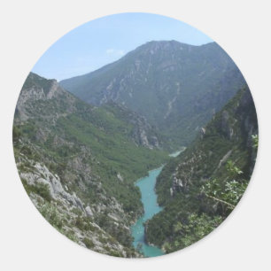 Sticker Rond Gorge de Verdon
