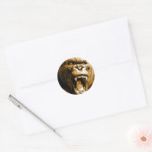 Sticker Rond Gorilla (Enveloppe)