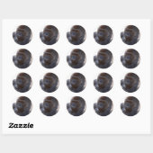 Sticker Rond Gorilla_004 (Feuille)