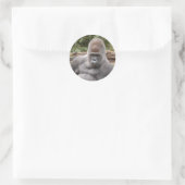 Sticker Rond Gorilla_021 (Sac)