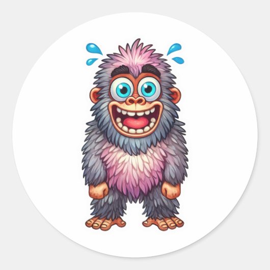 Sticker Rond Gorilla Reward (Devant)