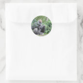 Sticker Rond gorilles (Sac)