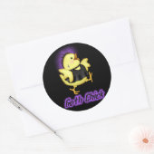 Sticker Rond Goth Chick (Enveloppe)