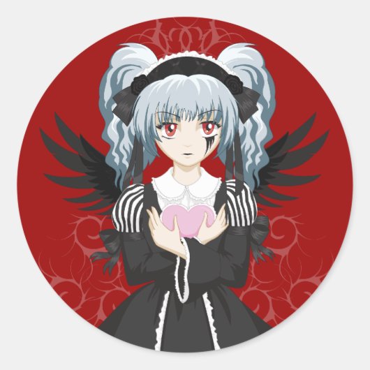 Sticker Rond Gothloli (Devant)