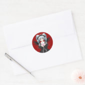 Sticker Rond Gothloli (Enveloppe)