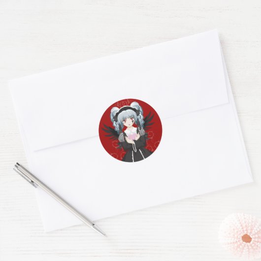 Sticker Rond Gothloli (Enveloppe)