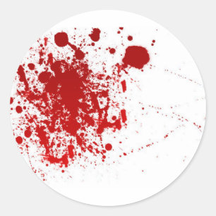 Sticker Rond Gouffre de sang