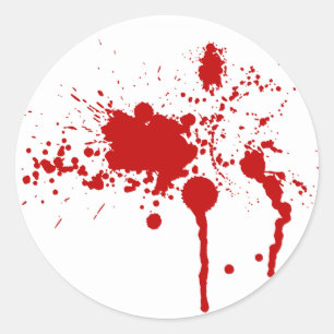 Sticker Rond Gouffre de sang