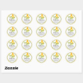 Sticker Rond Gourmet Orange Slice Cupcake Boulangerie Seaux de  (Feuille)