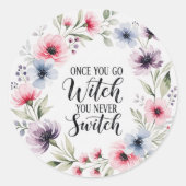 Sticker Rond GoWitch (Devant)