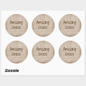 Sticker Rond Grace Extraordinaire (Feuille)