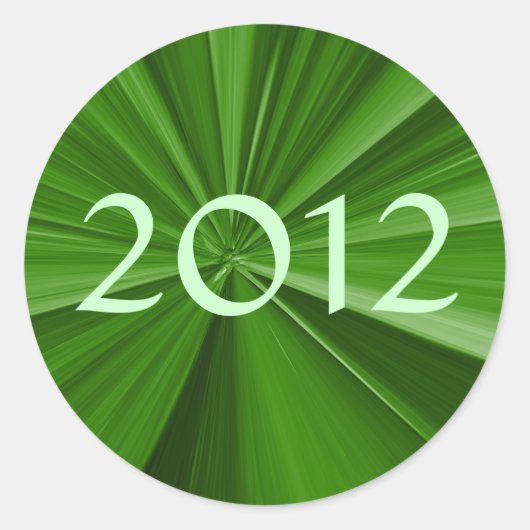 Sticker Rond Graduation 2012 (Devant)