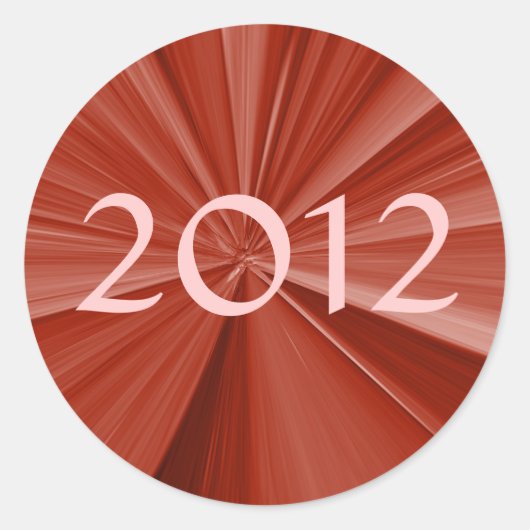 Sticker Rond Graduation 2012 (Devant)
