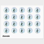 Sticker Rond Graduation 2024 Graduate Iridescente Envelope Scea (Feuille)