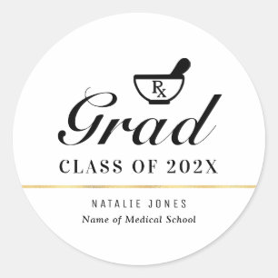 Sticker Rond graduation de la phanarcie noire simple
