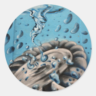 Sticker Rond Graffiti suisse