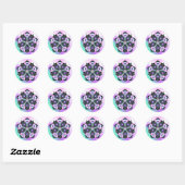 Sticker Rond Graine cosmique (Feuille)