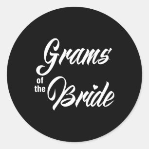 Sticker Rond Grammes De Mariage Mariage Mariage Correspondant P