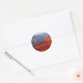 Sticker Rond grand canyon (Enveloppe)