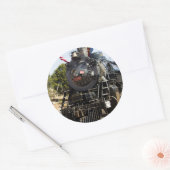 Sticker Rond Grand Canyon Railway steam (Enveloppe)