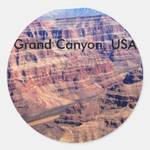 Sticker Rond Grand Canyon, USA