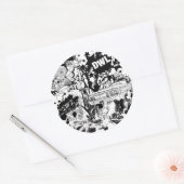 Sticker Rond Grand DWL (Enveloppe)