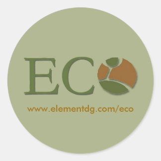Sticker Rond grand éco sitcker - Customisé