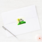 Sticker Rond Grand Gettin Up Matin (Enveloppe)
