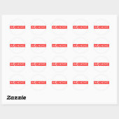 Sticker Rond Grand-mère Stamp (Feuille)