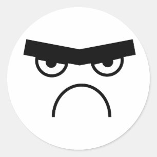 Sticker Rond Grand-père Grumpalumpagus