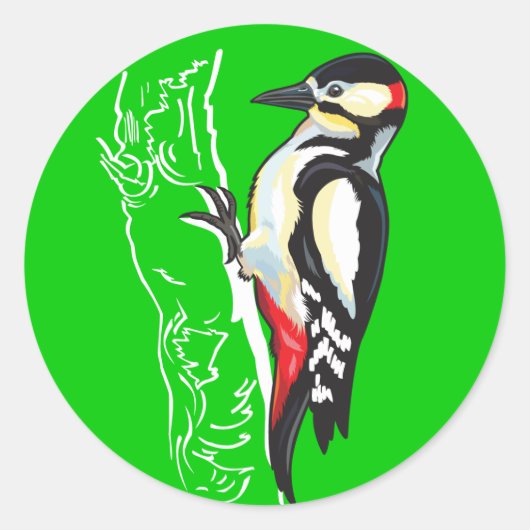 Sticker Rond grand pic (Devant)