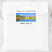 Sticker Rond Grand Teton National Park Series 1 (Sac)