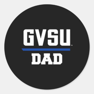 Sticker Rond Grand Valley Gvsu Lakers Papa