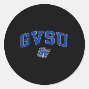 Sticker Rond Grand Valley State Lakers Arrière sur
