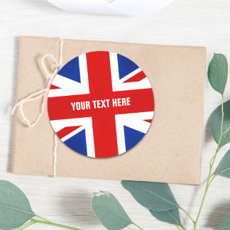Sticker Rond Grande-Bretagne Royaume-Uni British UK Drapeau