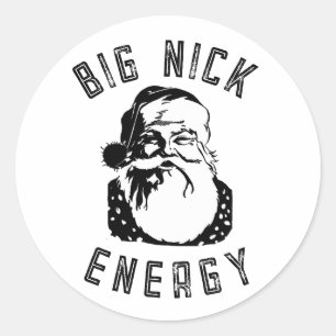 STICKER ROND GRANDE ÉNERGIE NICK