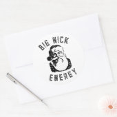 STICKER ROND GRANDE ÉNERGIE NICK (Enveloppe)