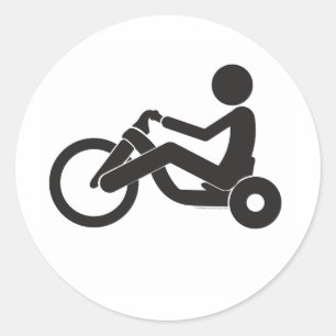 Sticker Rond Grande roue-T