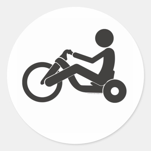Sticker Rond Grande roue-T (Devant)