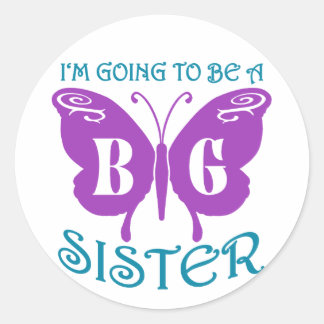 Sticker Rond Grande soeur