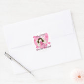 Sticker Rond Grande soeur encore la princesse (Enveloppe)