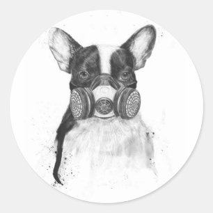 Sticker Rond Grande ville