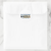 Sticker Rond Grandes chutes d'ABH Paterson (Sac)