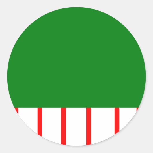 Sticker Rond Grandes Vacances (Devant)
